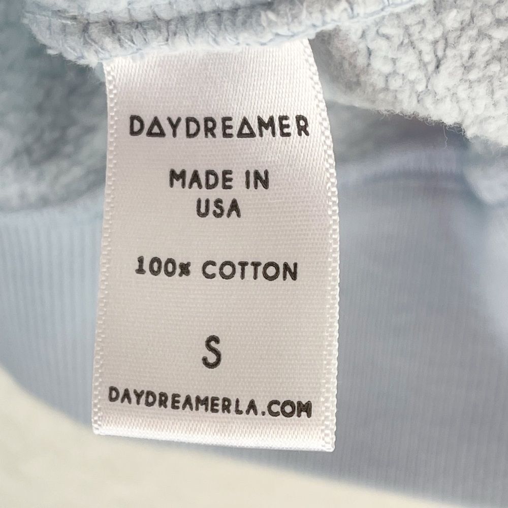 Free People Daydreamer HAWAII SURF oversized boyfriend sweatshirt in pastel blue - Picture 5 of 7